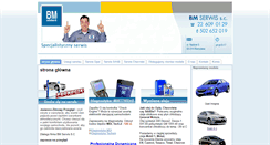 Desktop Screenshot of bm-serwis.pl